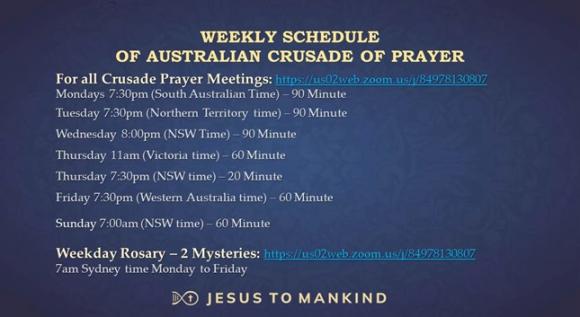 Jesus to Mankind Australia, January 2023 Newsletter